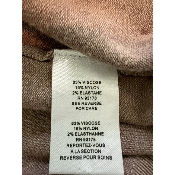 Vintage Tahari Tan Turtleneck Sweater Gold Label  S - Picture 4 of 8